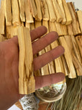 Organic Wholesale Palo Santo Sticks from PERU,0.5in diameter  Bulk, Palo Santo at Wholesale Price, FREE SHIPPING