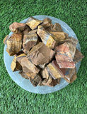 Tiger Eye RAW , 0.75"-1.25" Size, Wicca, Witchcraft, Tumbling, Cabbing, Fountain Rocks, Decoration, Polishing. RAW Tiger Eye