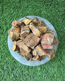 Tiger Eye RAW , 0.75"-1.25" Size, Wicca, Witchcraft, Tumbling, Cabbing, Fountain Rocks, Decoration, Polishing. RAW Tiger Eye