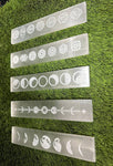 Polished Selenite Charging Station 8 long " Flat Crystal Plate ,gemstone charging ,Protection Cleansing Meditation Crystal Chakra