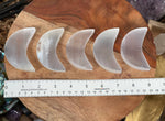SELENITE MooN, Selenite MooN Free Shipping, GEMSTONE MooN WHOLESALE Prices, Handmade, Best for gift sets, hand carving