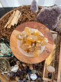 ROUGH HONEY CALCITE Premium Grade... Raw Citrine Calcite Premium Grade