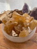 ROUGH HONEY CALCITE Premium Grade... Raw Citrine Calcite Premium Grade