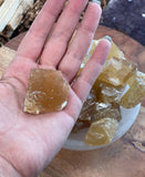 ROUGH HONEY CALCITE Premium Grade... Raw Citrine Calcite Premium Grade