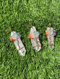 Tree of Life Pendant, CHAKRA Crystal Pendant, Wire Wrapped Jewelry