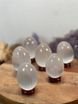 SELENITE EGG, Egg Stone Free Shipping, WHOLESALE Prices, Handmade, Best for gift sets, hand carving