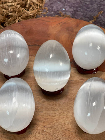 SELENITE EGG, Egg Stone Free Shipping, WHOLESALE Prices, Handmade, Best for gift sets, hand carving