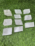 Optical Calcite Polished Crystal, Ice Calcite, Beautiful Parallelepiped Shaped Calcite Crystal Specimen (Clear Calcite, Ice Calcite)