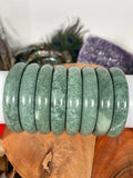 Jade Bangle, Bracelet Comes with box, NATURAL JADE BANGEL,Free Shipping, Dark color Rare to find, fits most people size 63-65mm , Green jade
