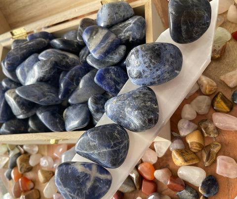 Copy of Tumbled SODALITE / Authentic SODALITE / SODALITE