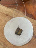 NATURAL RAW TIGER EyE Necklace, Raw Natural Tiger Eye Pendant  , Real Tiger Eye Necklace,  Tiger Eye Raw, Raw pendant