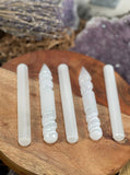 Selenite Wands / Selenite twisted / spiral wand  /WHOLESALE Selenite Crystal Wands - Selenite Stick For Reiki