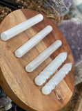 Selenite Wands / Selenite twisted / spiral wand  /WHOLESALE Selenite Crystal Wands - Selenite Stick For Reiki