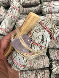 Sage Bundle (Sage, Palo Santo, Your Choice Stone)