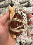 Sage Bundle (Sage, Palo Santo, Your Choice Stone)