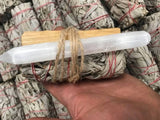 Sage Bundle (Sage, Palo Santo, Your Choice Stone)