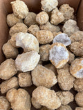 Break Your Own Geodes Wholesale Lots - Choose How Many Pounds - Large Unopened Moroccan Crystal Quartz Geodes, perfect for kids