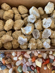 Break Your Own Geodes Wholesale Lots - Choose How Many Pounds - Large Unopened Moroccan Crystal Quartz Geodes, perfect for kids