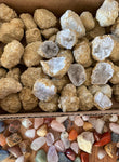 Break Your Own Geodes Wholesale Lots - Choose How Many Pounds - Large Unopened Moroccan Crystal Quartz Geodes, perfect for kids