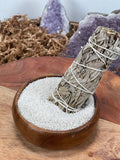 Black Sand - White Sand  For Incense, Sage, Palo Santo, Resin in Burner, Cauldron, Shell, Smudge Pot - Ritual, Smudging, Art, Craft