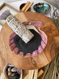 Black Sand - White Sand  For Incense, Sage, Palo Santo, Resin in Burner, Cauldron, Shell, Smudge Pot - Ritual, Smudging, Art, Craft