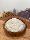 White Sand- Black Sand  For Incense, Sage, Palo Santo, Resin in Burner, Cauldron, Shell, Smudge Pot - Ritual, Smudging, Art, Craft