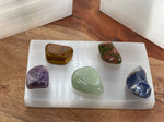 Polished Selenite Charging Station, Flat Selenite Plate (Selenite charging plate), From Morocco, Mistara,  crystal charging plate,