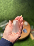 Selenite Obelisk, Selenite Mini Polished Point, Mini Selenite Point,  Selenite, Charging Selenite, Charging, Made in Morocco, Fast Shipping