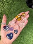 ROSE Quartz Crystal Hearts,  WHOLESALE PRICES, Crystals in Heart shape Best for gift sets,  hand carving Rose Quartz