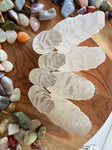 Selenite Crystal Tower for Reiki and Crystal Charging | Made in Morocco | Selenite Iceberg Charging Towers Crystal Skyscraper