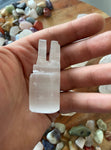 Selenite Crystal Tower for Reiki and Crystal Charging | Made in Morocco | Selenite Iceberg Charging Towers Crystal Skyscraper