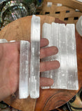 WHOLESALE Selenite Wands 6inch -  Raw Selenite - Selenite Crystal Wands - Selenite Stick For Reiki, FREE SHIPPING