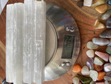 WHOLESALE Selenite Wands 6inch -  Raw Selenite - Selenite Crystal Wands - Selenite Stick For Reiki, FREE SHIPPING