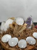 SELENITE PALMSTONE, Palm Stone Free Shipping, WHOLESALE Prices, Handmade, Best for gift sets, hand carving