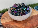 RAINBOW Hematite Tumbled Stones , Grade A Hematite