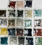 1 OZ Crystal Chips | Flat Price for all types | 1 oz | Tumbled Chips Tumbled Chips