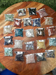 1 OZ Crystal Chips | Flat Price for all types | 1 oz | Tumbled Chips Tumbled Chips