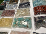 2 OZ Crystal Chips | Flat Price for all types | 1 oz | Tumbled Chips Tumbled Chips