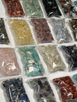 2 OZ Crystal Chips | Flat Price for all types | 1 oz | Tumbled Chips Tumbled Chips