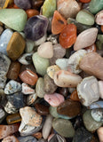 Assorted Tumbled Stones 0.5 in and 1 in BIG from 2oz Wholesale Bulk Lot (Mixed Tumbled Stones,Assorted Tumbled Stones,Asorted gem stones)
