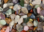 Assorted Tumbled Stones 0.5 in and 1 in BIG from 2oz Wholesale Bulk Lot (Mixed Tumbled Stones,Assorted Tumbled Stones,Asorted gem stones)