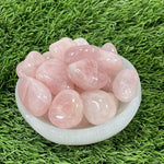 Tumbled ROSE QUARTZ / Authentic Tumbled Rose  Quartz / ROSE Quartz