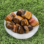Tumbled TIGER EYE / Authentic Tumbled Tiger Eye / Tiger Eye