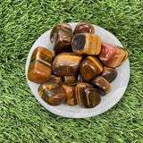 Tumbled TIGER EYE / Authentic Tumbled Tiger Eye / Tiger Eye