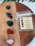 LEO Crystal Set, 5x Crystals Set For LEO (Hematite, Amethyst, Bloodstone, Red Jasper, Rose Quartz) Energy  Gemstone Kit