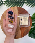 ZODIAC Crystal Set, 5x Crystals Set HOROSCOPE, ZODIAC  Crystal, Horoscope  crystal